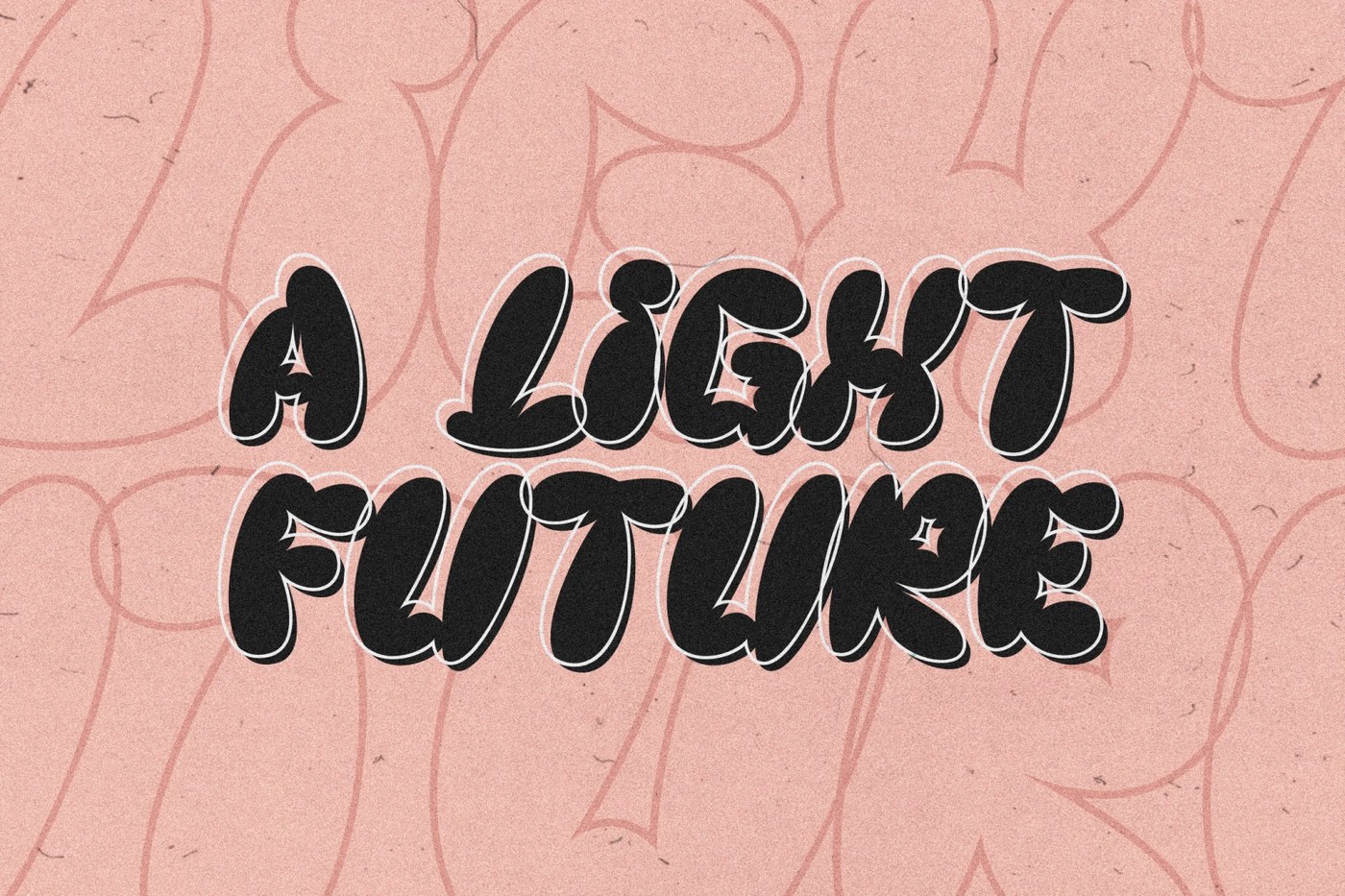 Edkies bubble display font in context — Y2K retro lettering by Pixel Surplus