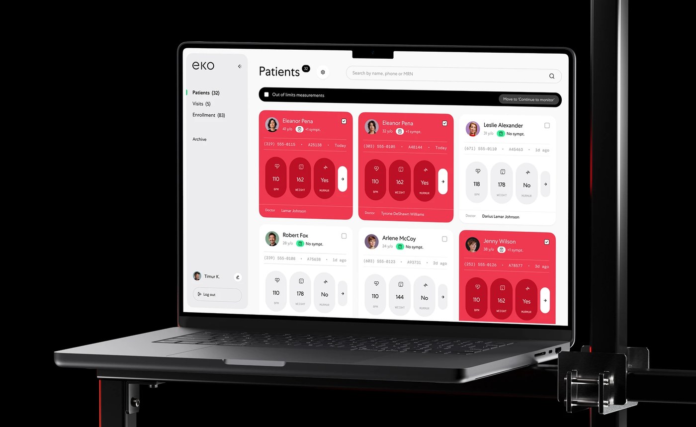UI/UX Design: Eko Health Ecosystem by Humbleteam
