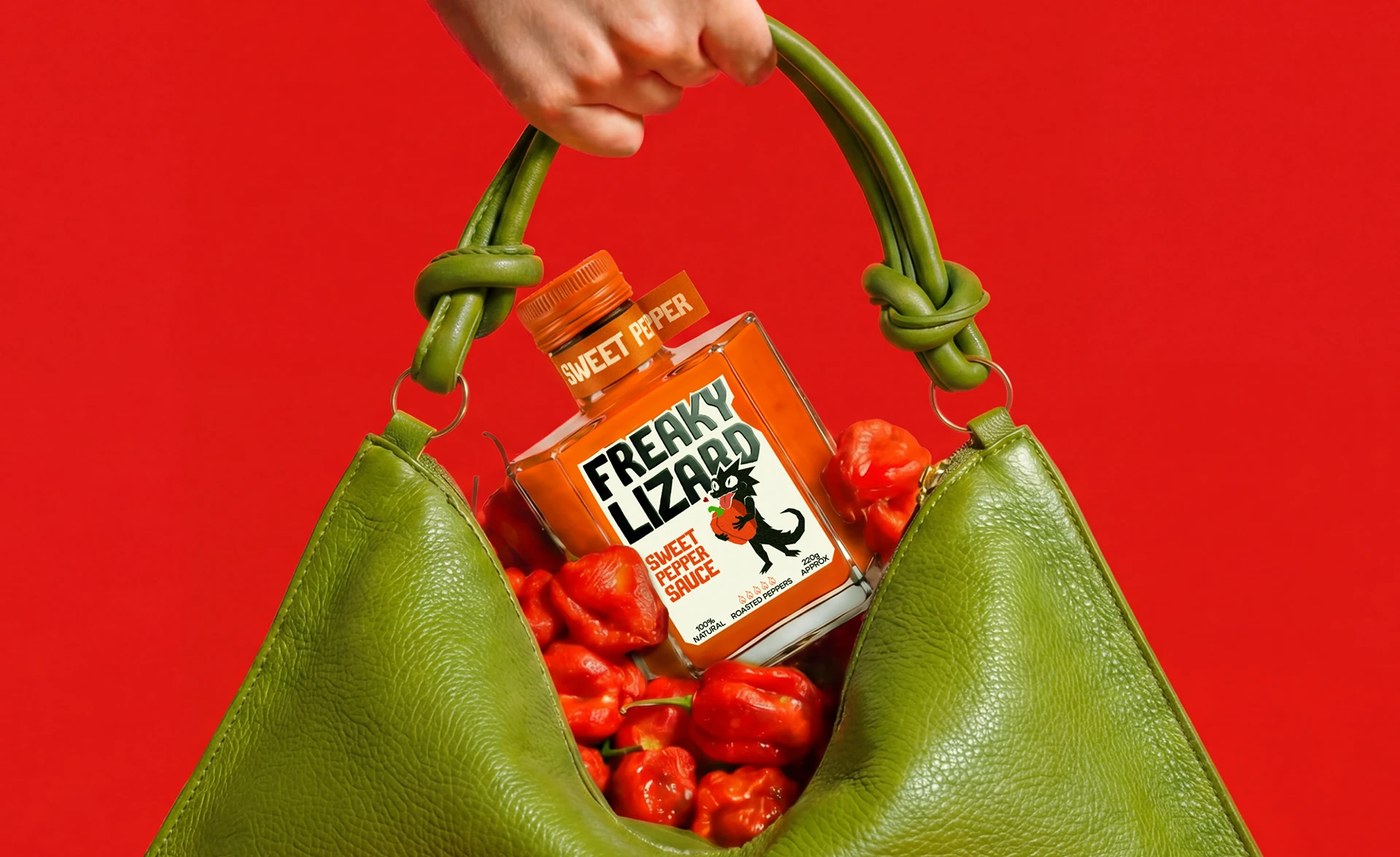 Freaky Lizard Branding Packaging Yevheniia Dutchak