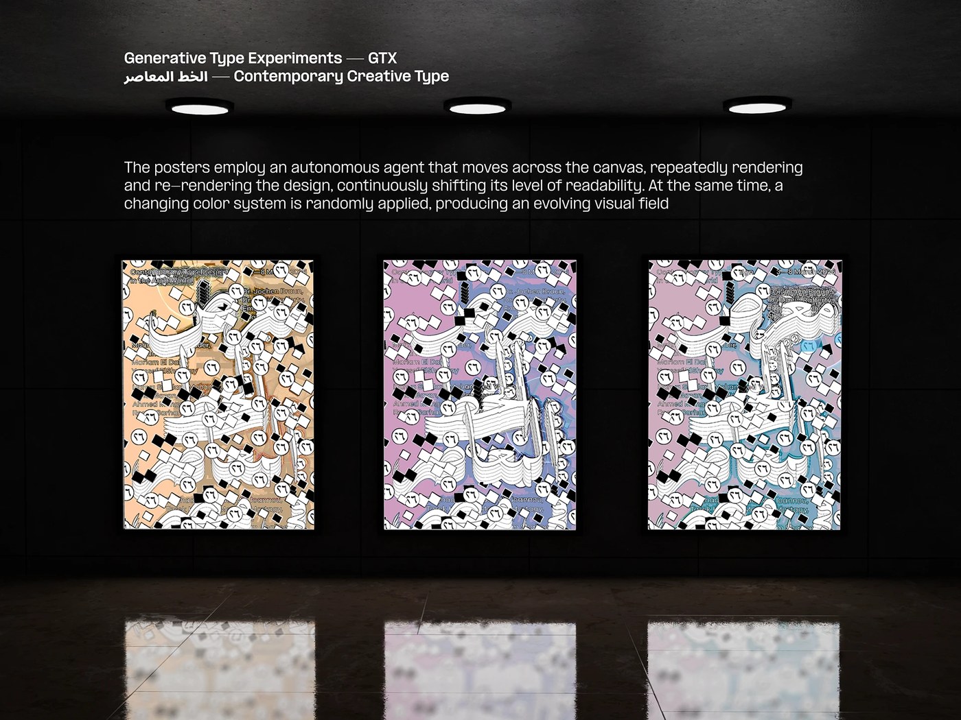 generative type experiments gtx mariam badawy Arabic letterforms overview