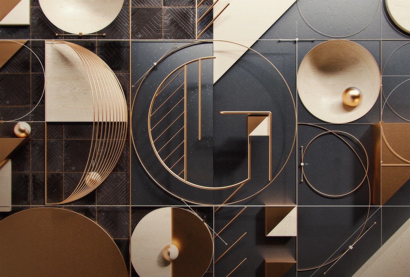 Typography Design: GEOM Typeface by Danilo Gusmão Silveira