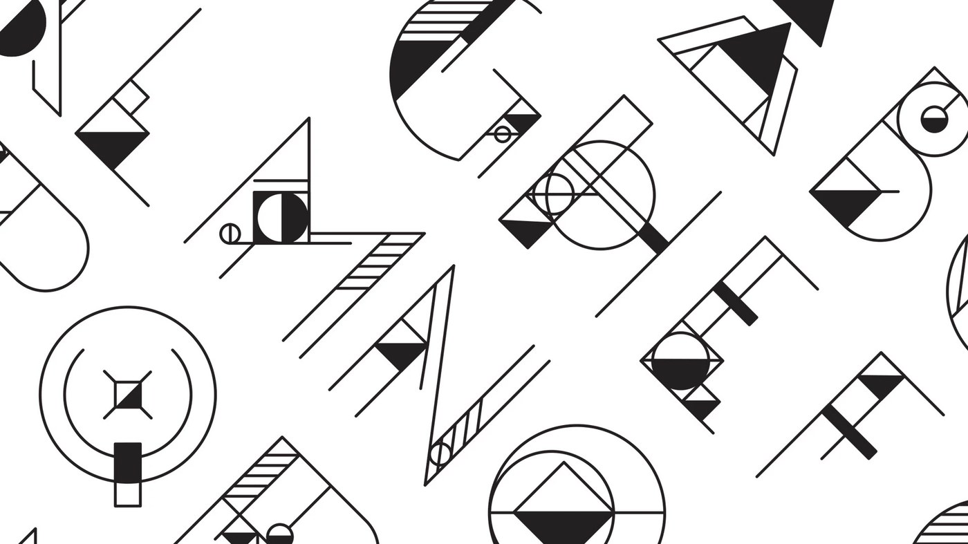 Typography Design: GEOM Typeface by Danilo Gusmão Silveira