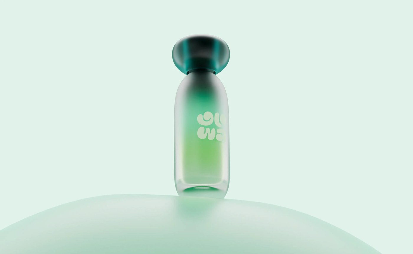 GLOWA® Skincare Branding & additional view — packaging design by Creavora ®