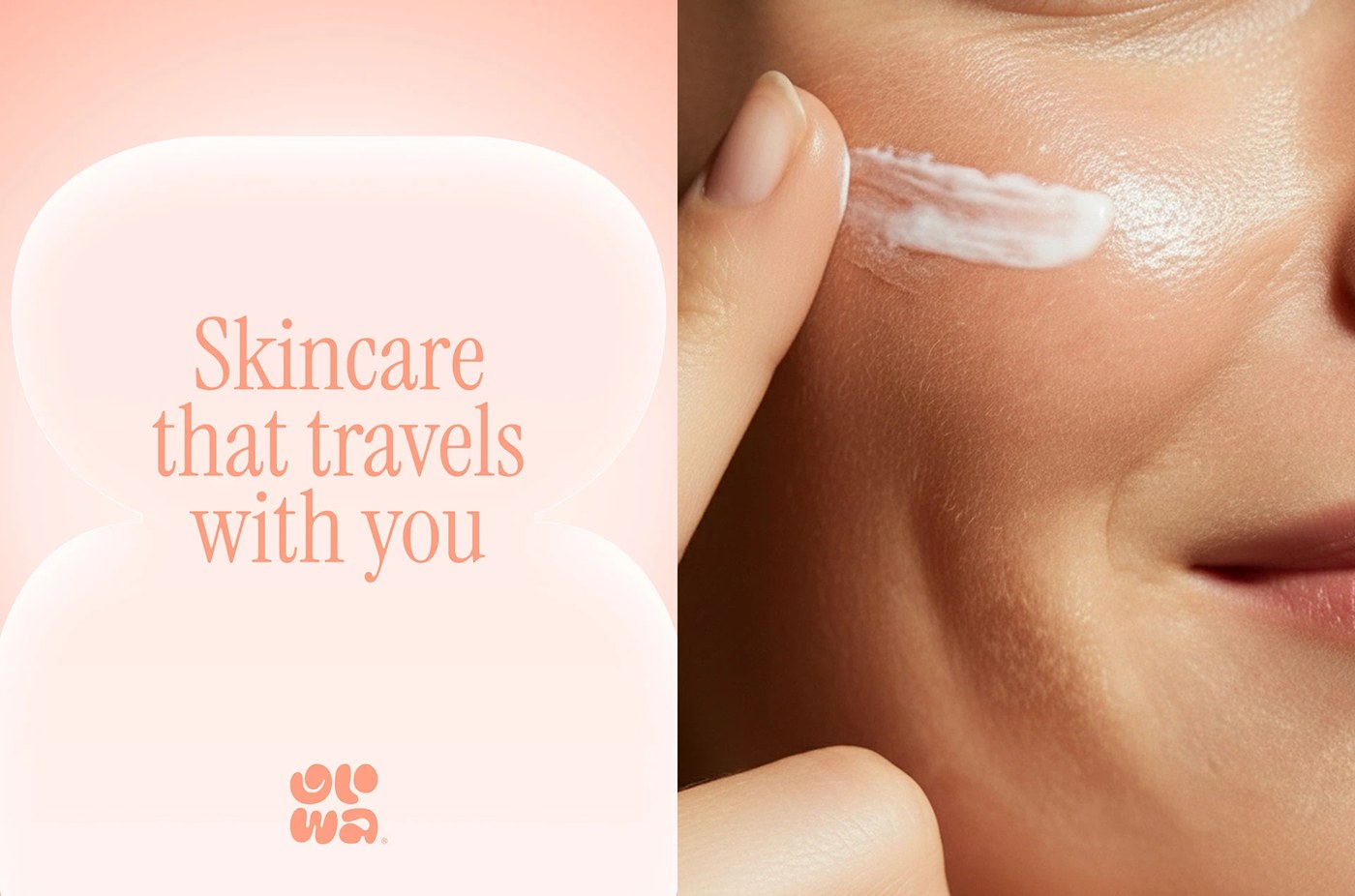 GLOWA® Skincare Branding & closing detail — packaging design by Creavora ®
