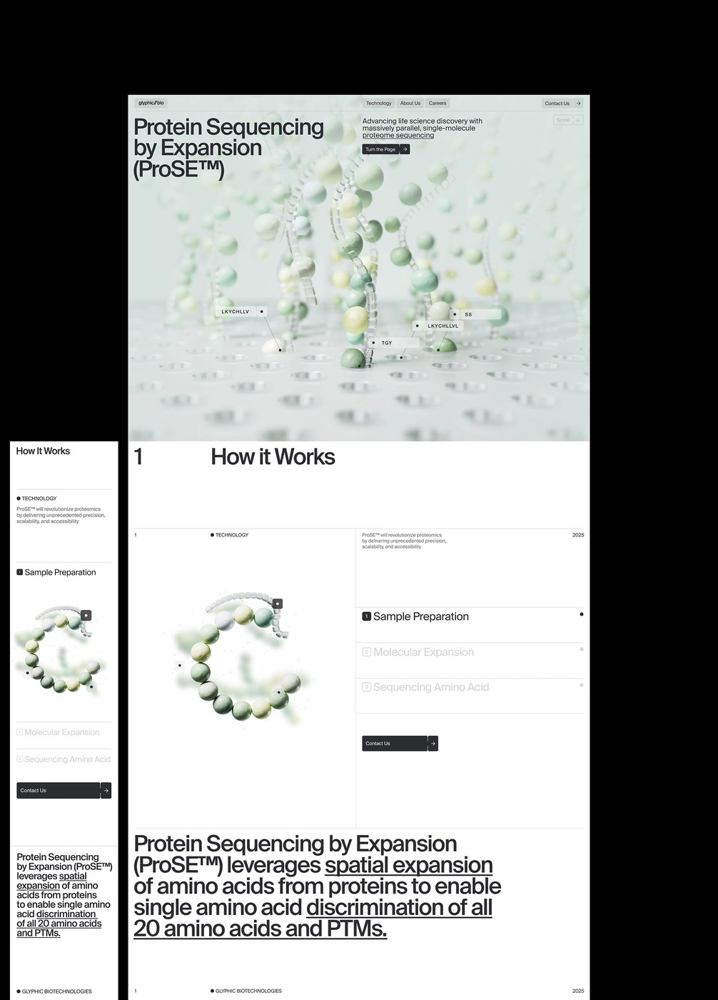 Interactive storytelling modules and sequencing mechanics in web design by Obys Agency