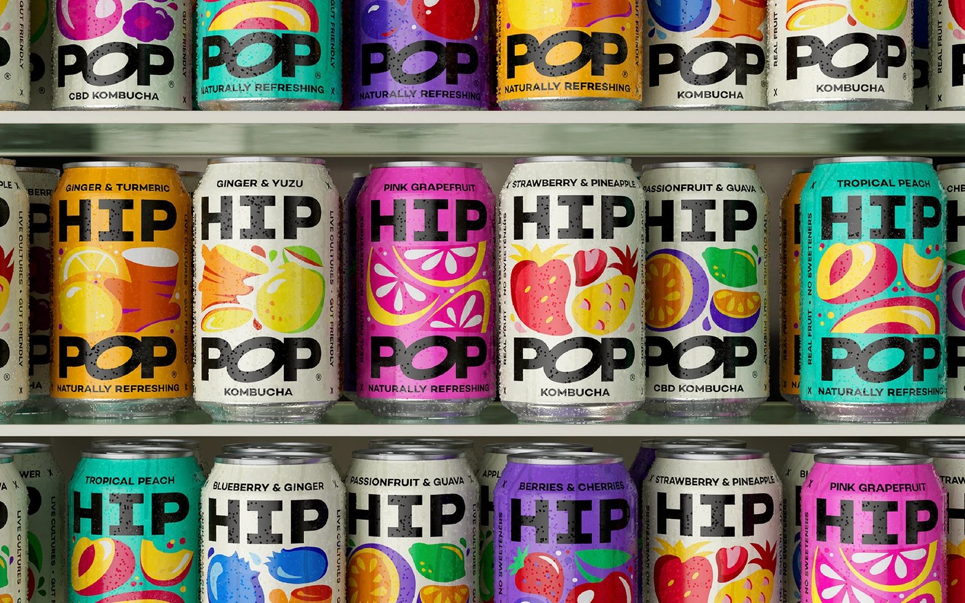 Packaging Design: Hip Pop by Robot Food