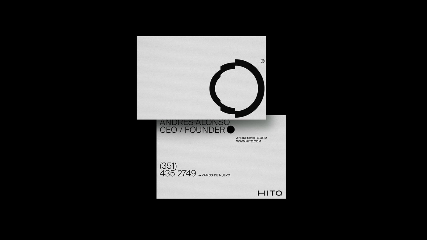 HITO® · Branding closing detail — architecture design by La Libertad Studio
