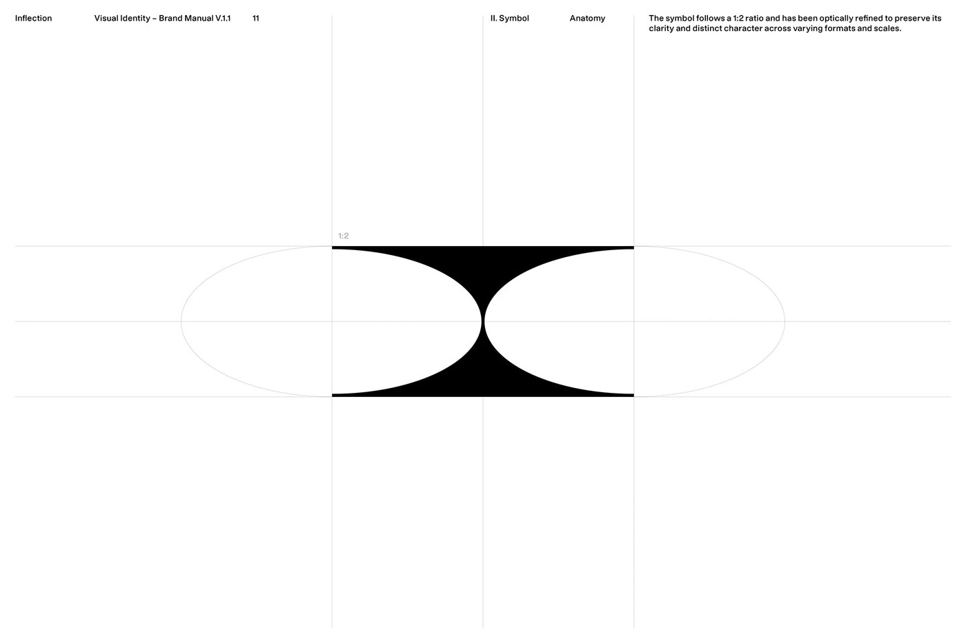Boceto de diseño que muestra el logotipo de la marca del sistema de identidad visual de diseño web.