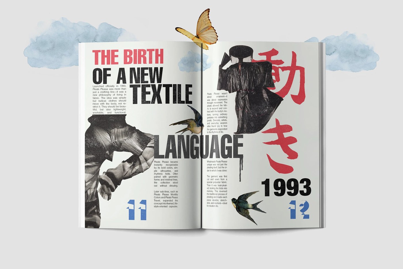 issey miyake magazine gunay hasanova brand overview design and type specs.