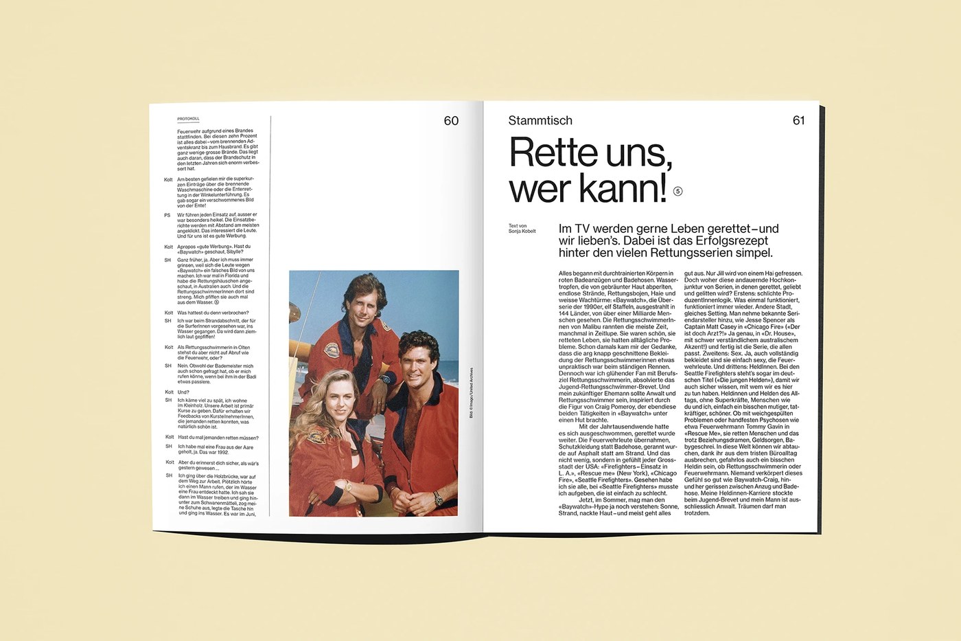 Kolt Magazine editorial design multi-column article layout and photo spread by Alice Poma