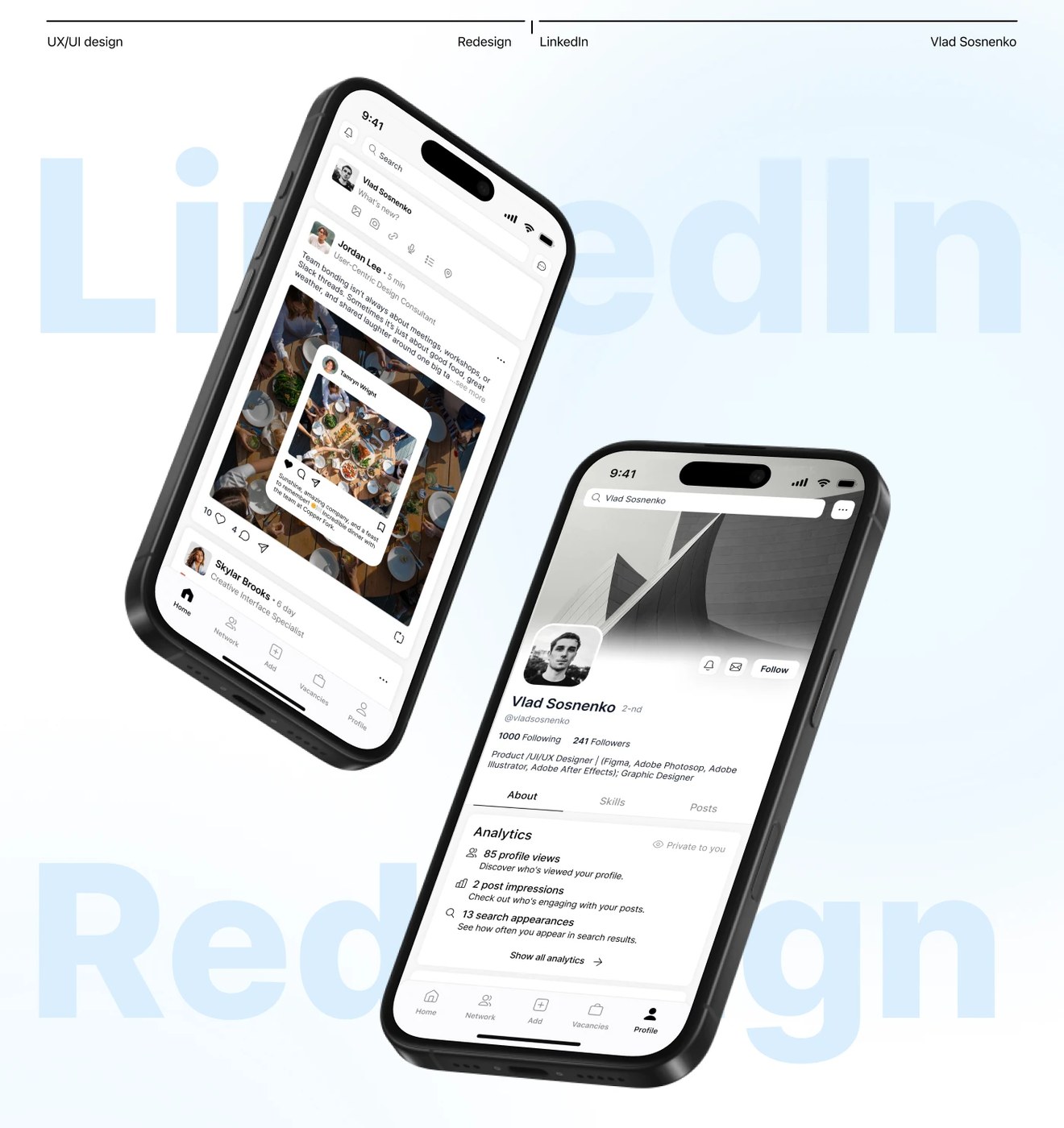 ui ux diseño web diseño del panel vista móvil rediseñada