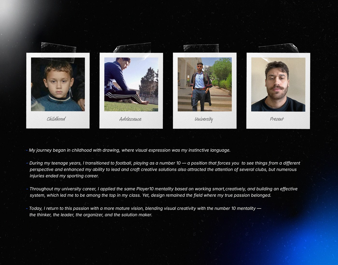 Personal Brand Identity Designer: The Playmaker Logic