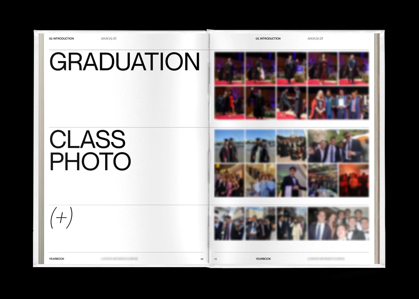 Editorial Design: MAM Yearbook by Florian Cornut