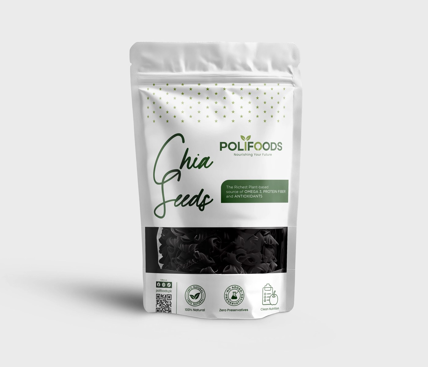Organic food packaging design: Minimal Branding by Mirza Hazib