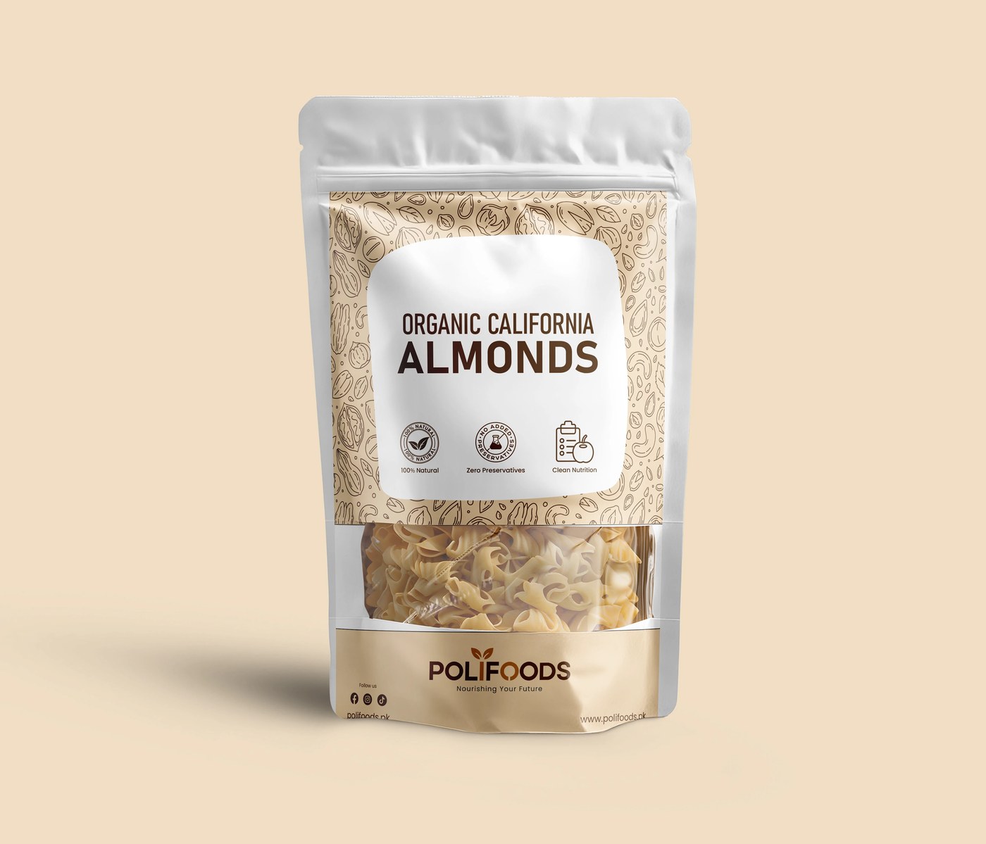 Organic food packaging design: Minimal Branding by Mirza Hazib