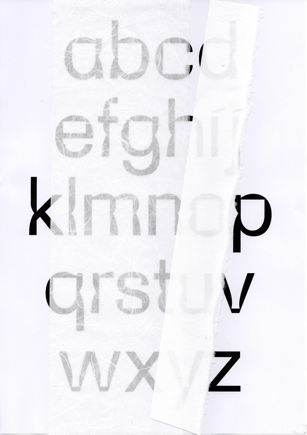 Typography design technical diagrams and optotype eye chart studies for Mira Display
