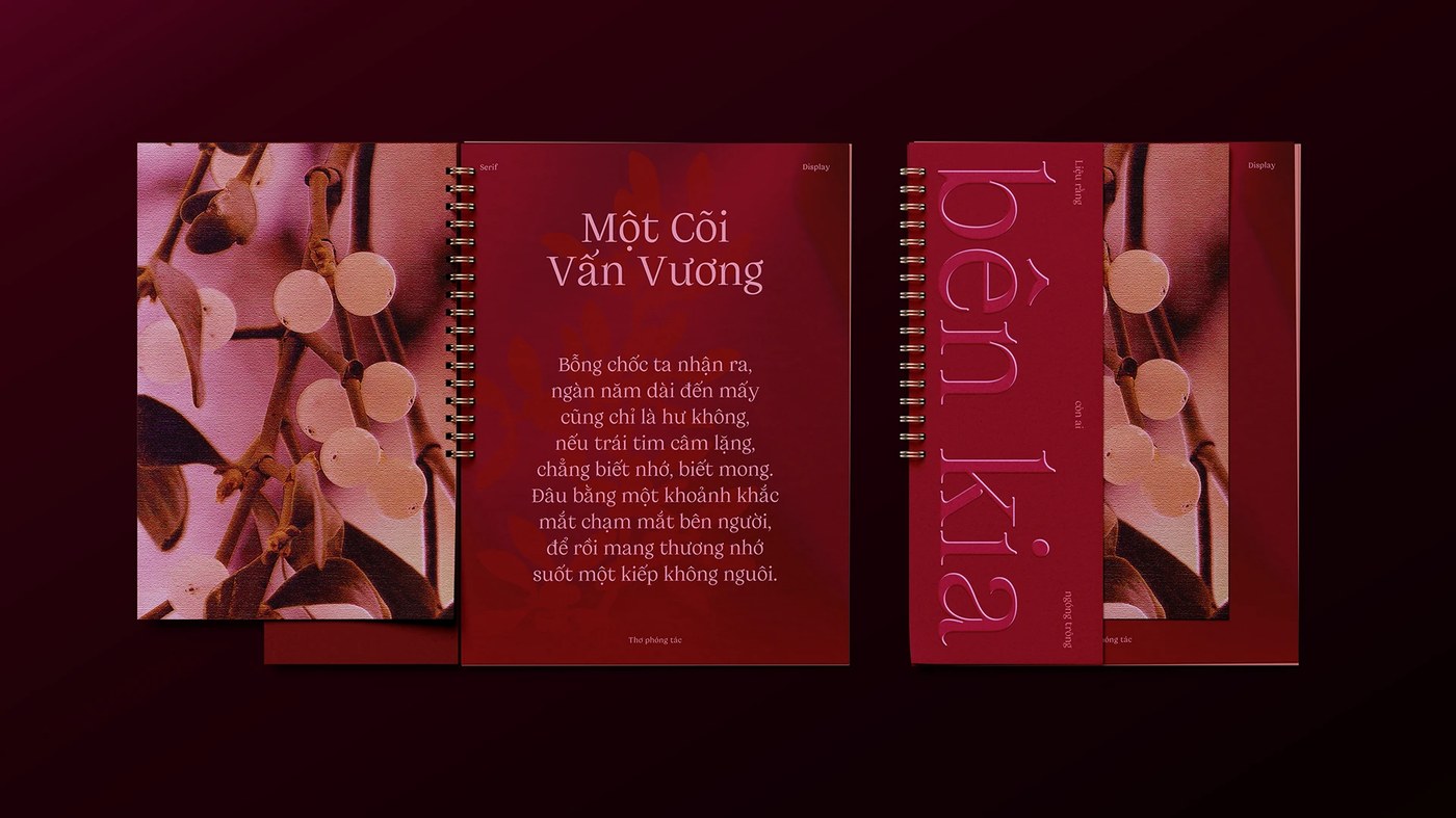 Typography Design: Mistan Display Typeface by thiennhi le