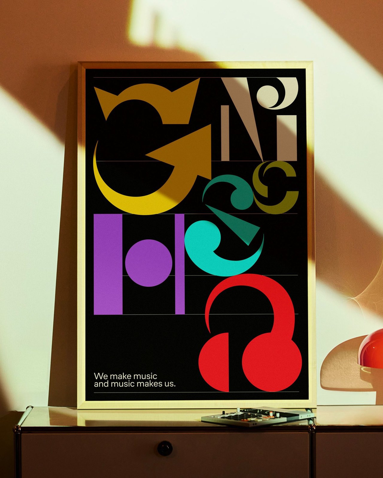 Muse Group modular branding and geometric identity system by COLLINS