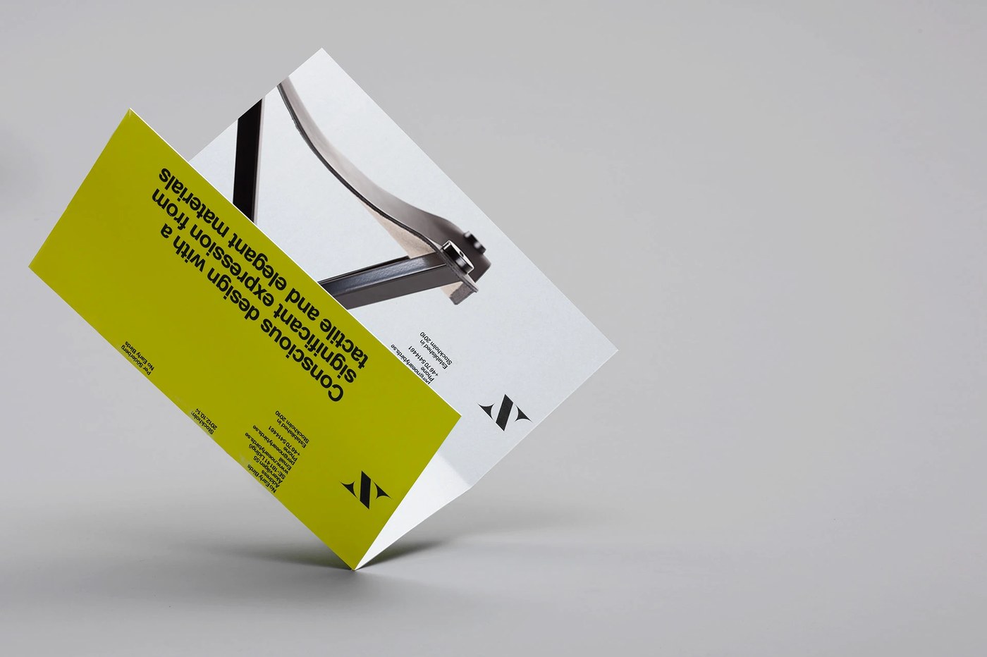 Printed collateral brochure and macro photography in No Early Birds branding design by Kurppa Hosk