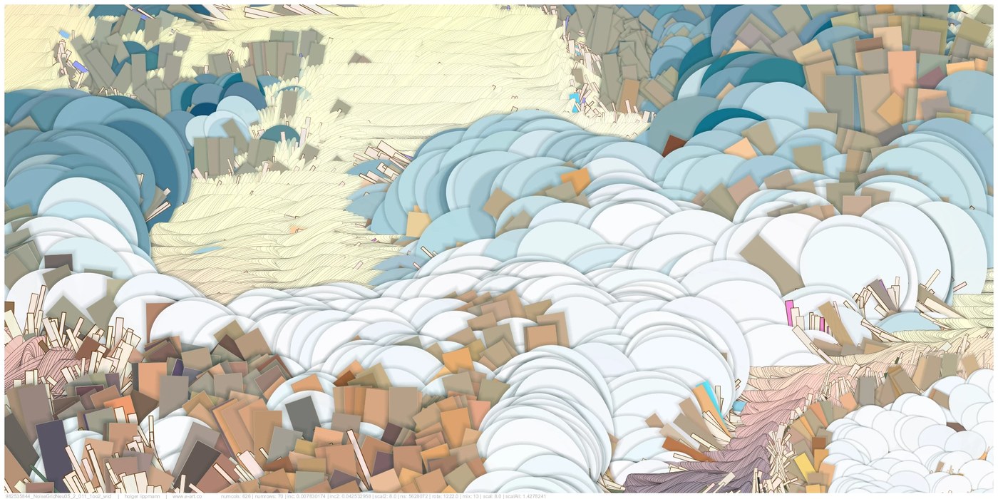 noise-scape 2025 holger lippmann generative art