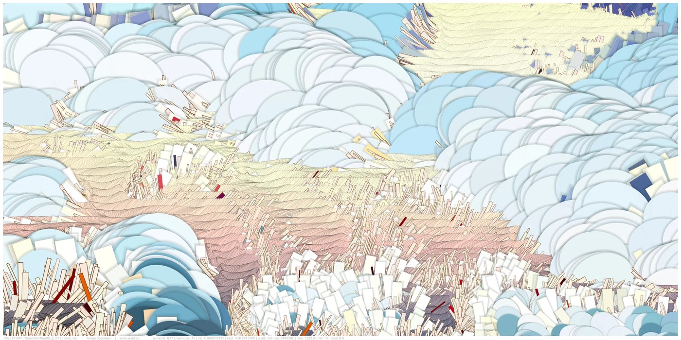 noise-scape 2025 holger lippmann generative art