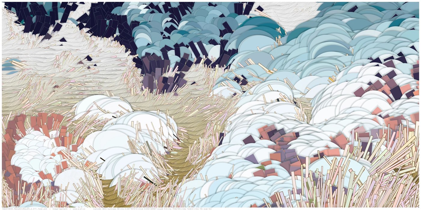 noise-scape 2025 holger lippmann generative art