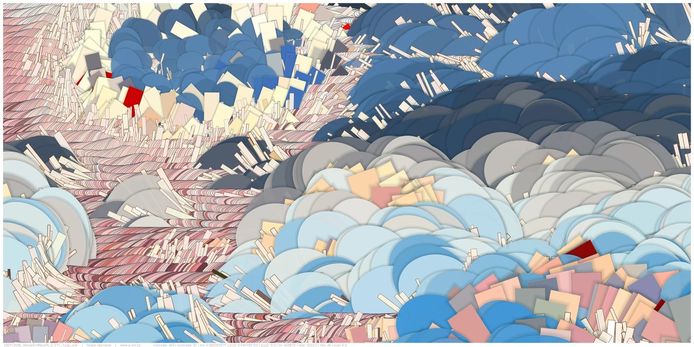noise-scape 2025 holger lippmann generative art
