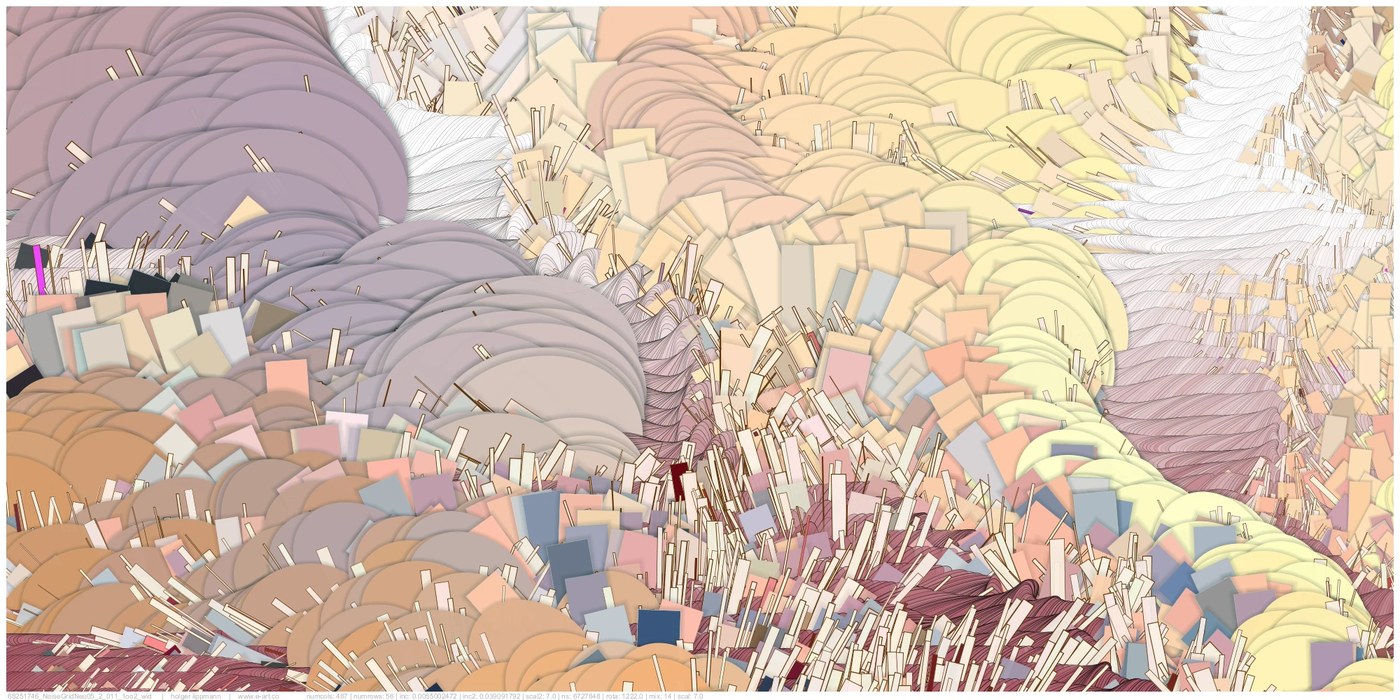 noise-scape 2025 holger lippmann generative art
