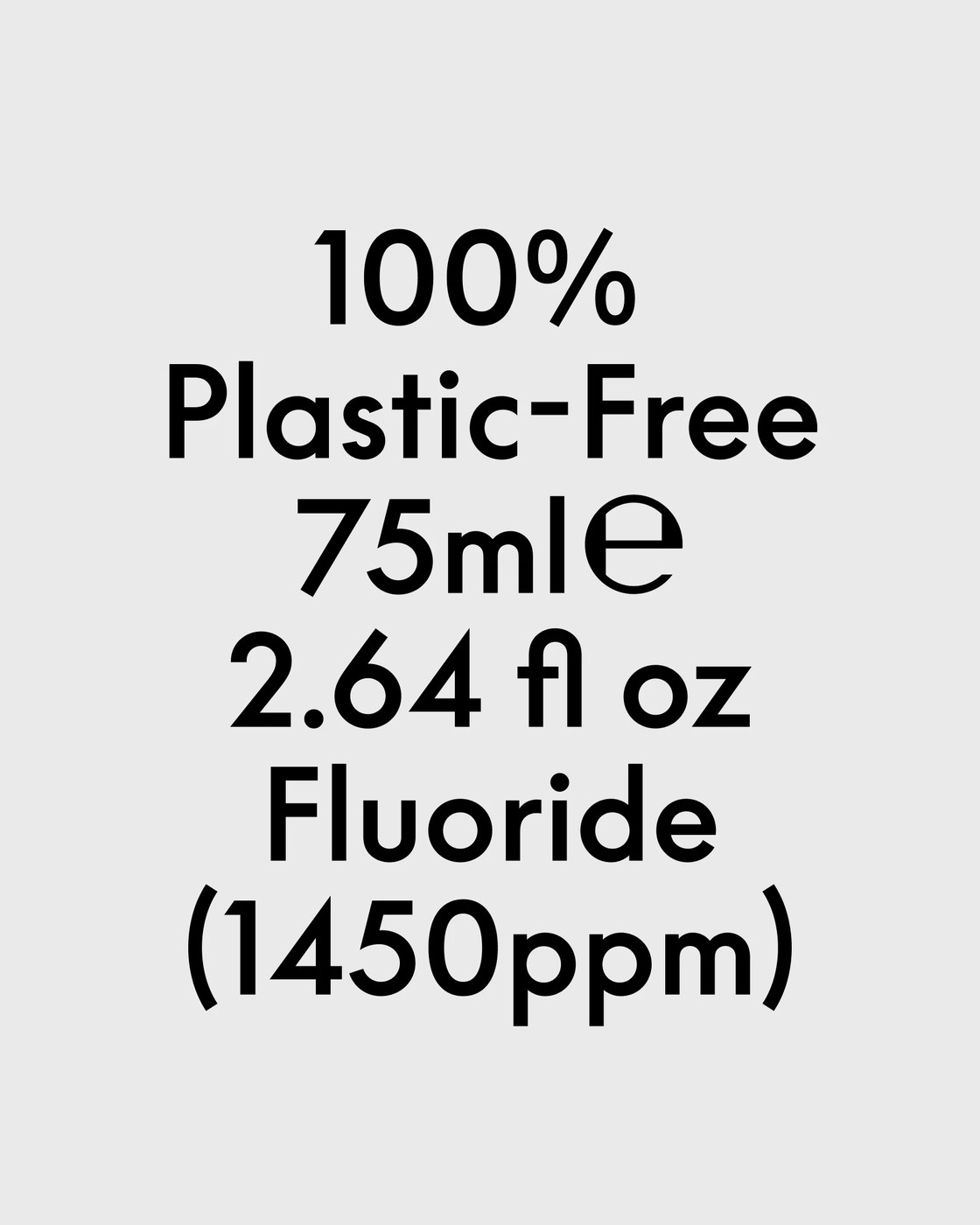 Paist typography specimen card detailing plastic-free metrics and grotesque type layout