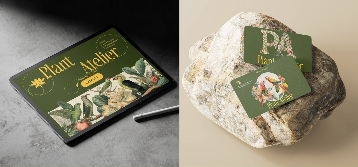 Clean editorial cards featured in the e-commerce UI UX design web layout
