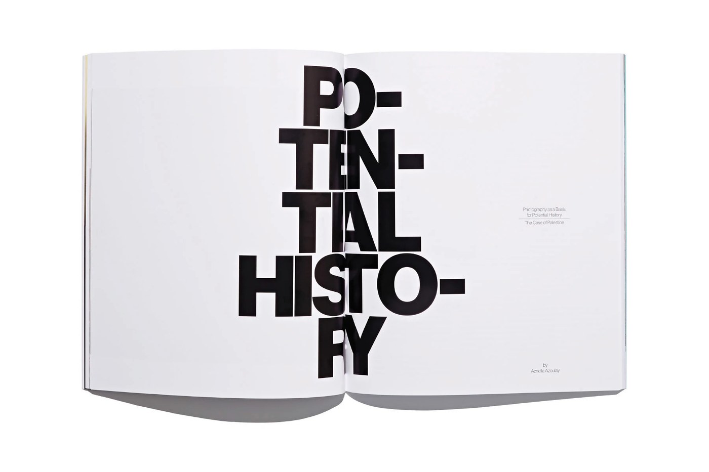 Prefix Photo editorial design full bleed image spread