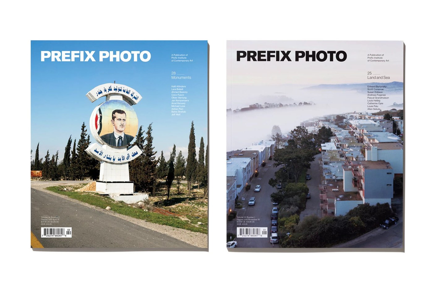 Prefix Photo editorial design portrait photography spread