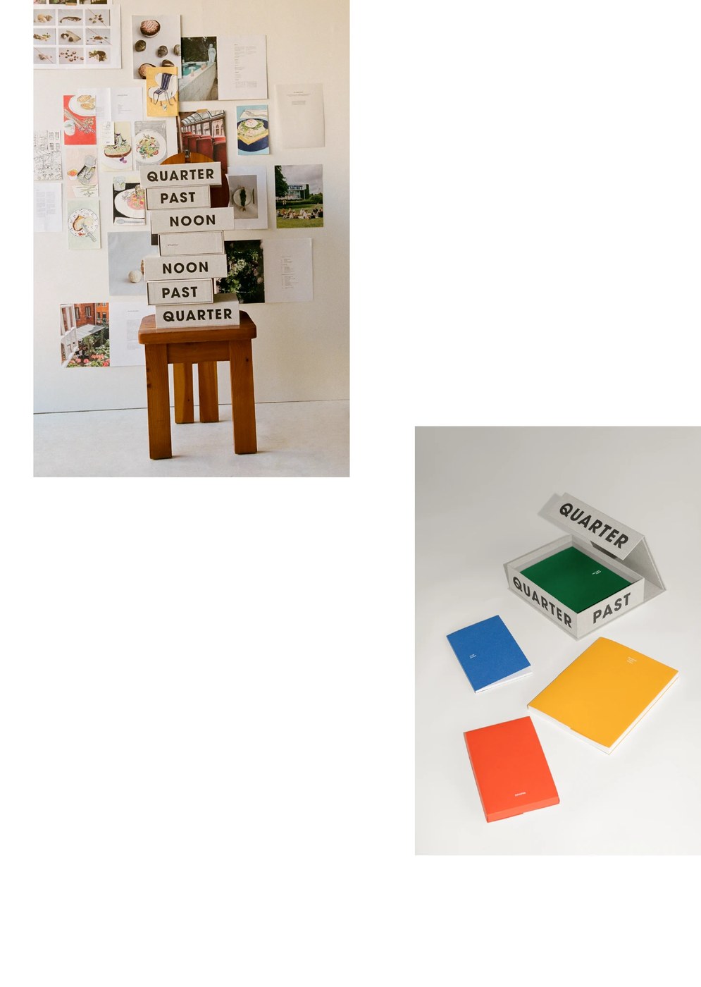 Stacked cloth presentation boxes and unboxing layout in packaging design by SAVVY STUDIO