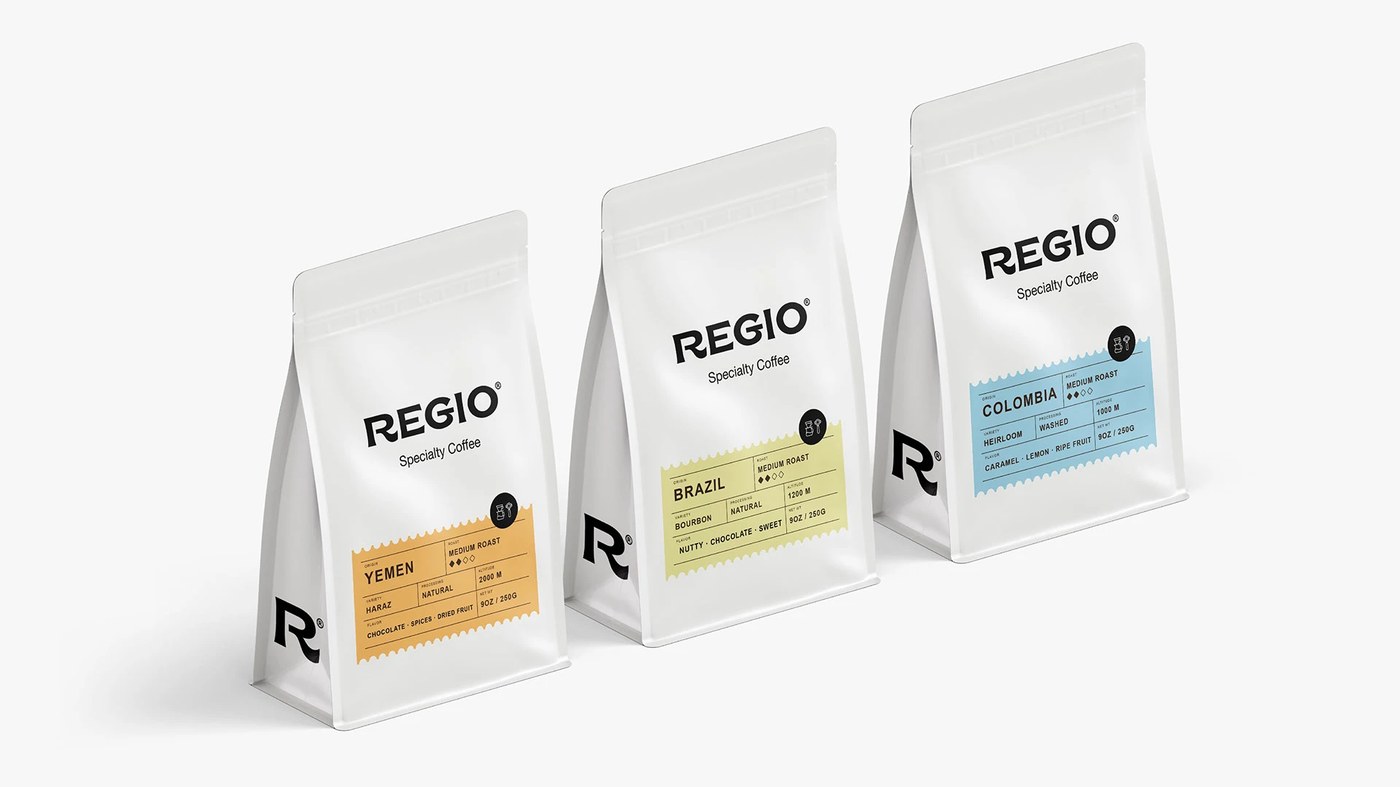 Typography Design: REGIO Display Typeface by Ali Aljilani