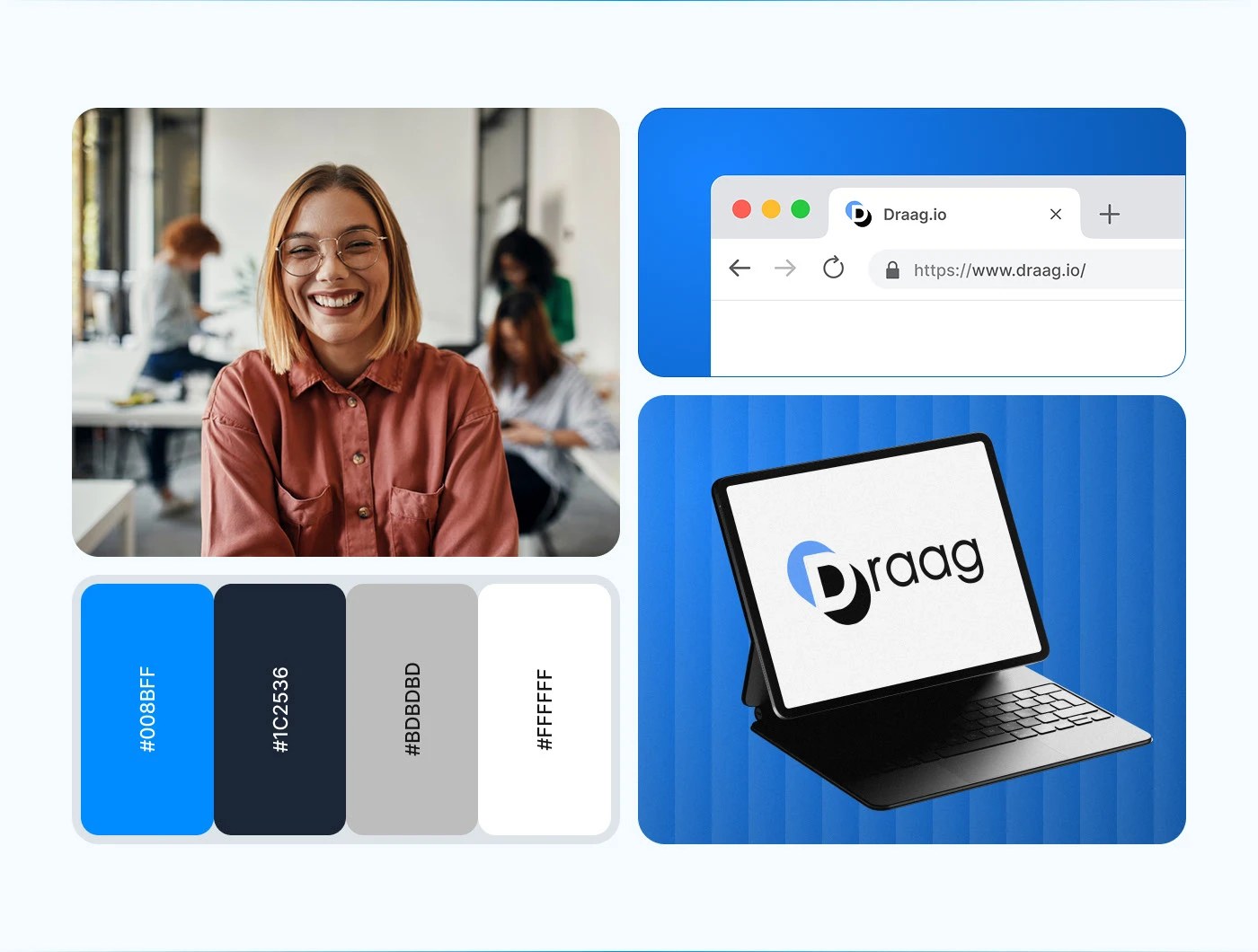plantilla de vista de dispositivo móvil adaptable de diseño de interfaz de usuario de panel saas