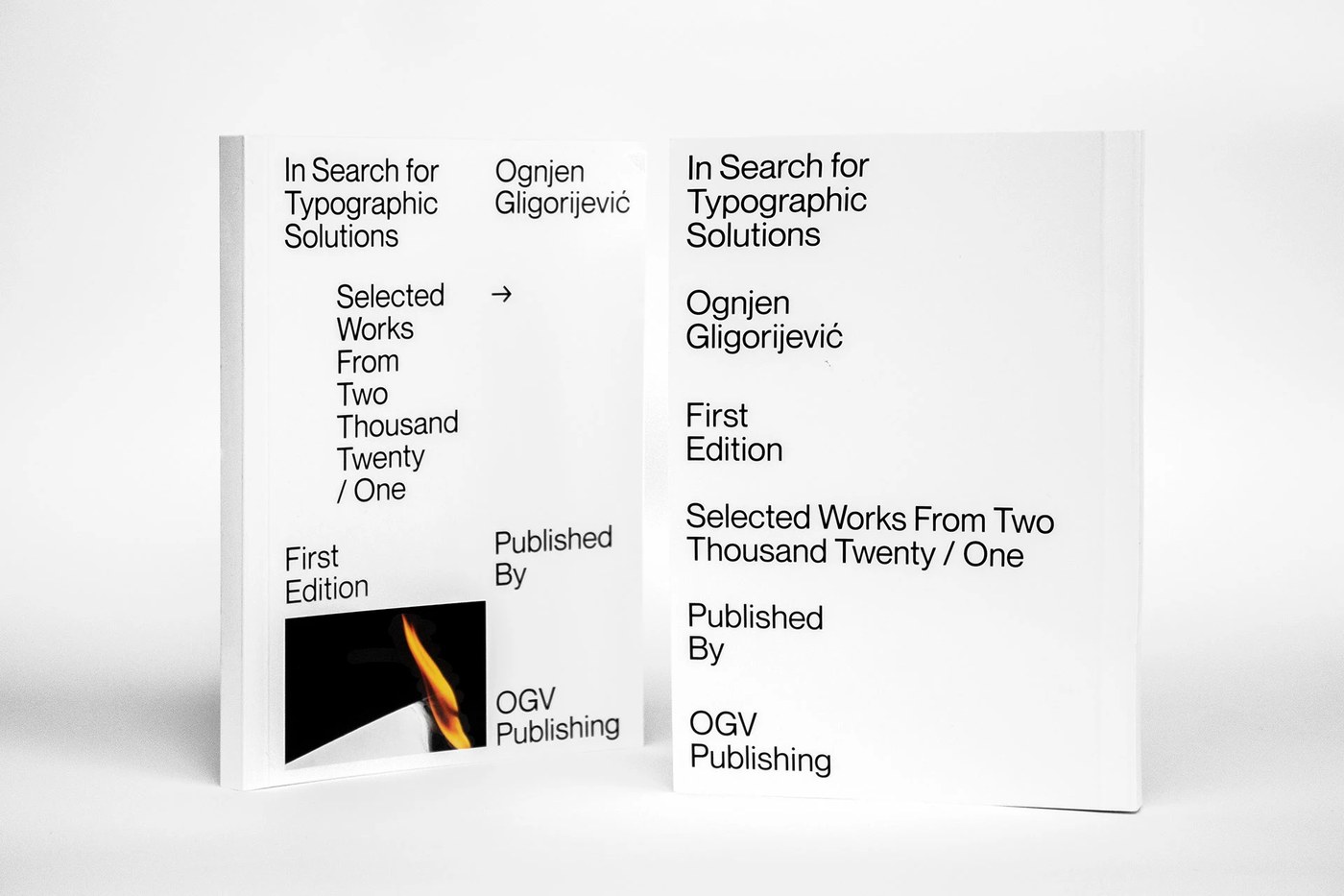 in search for typographic solutions ognjen gligorijevic book cover design