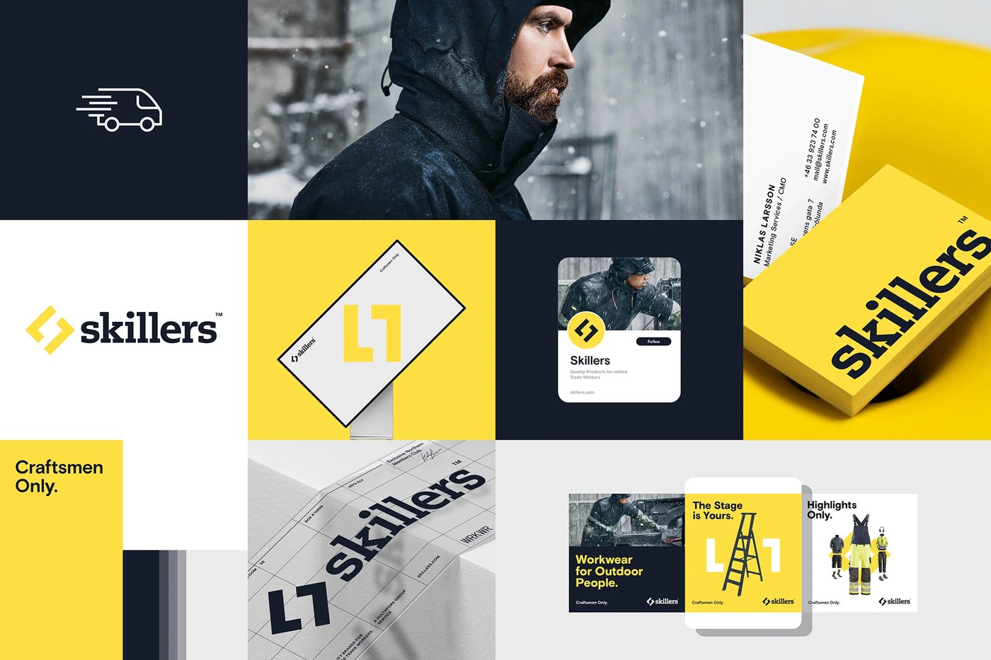 Brand Identity: Skillers by VISEE Design