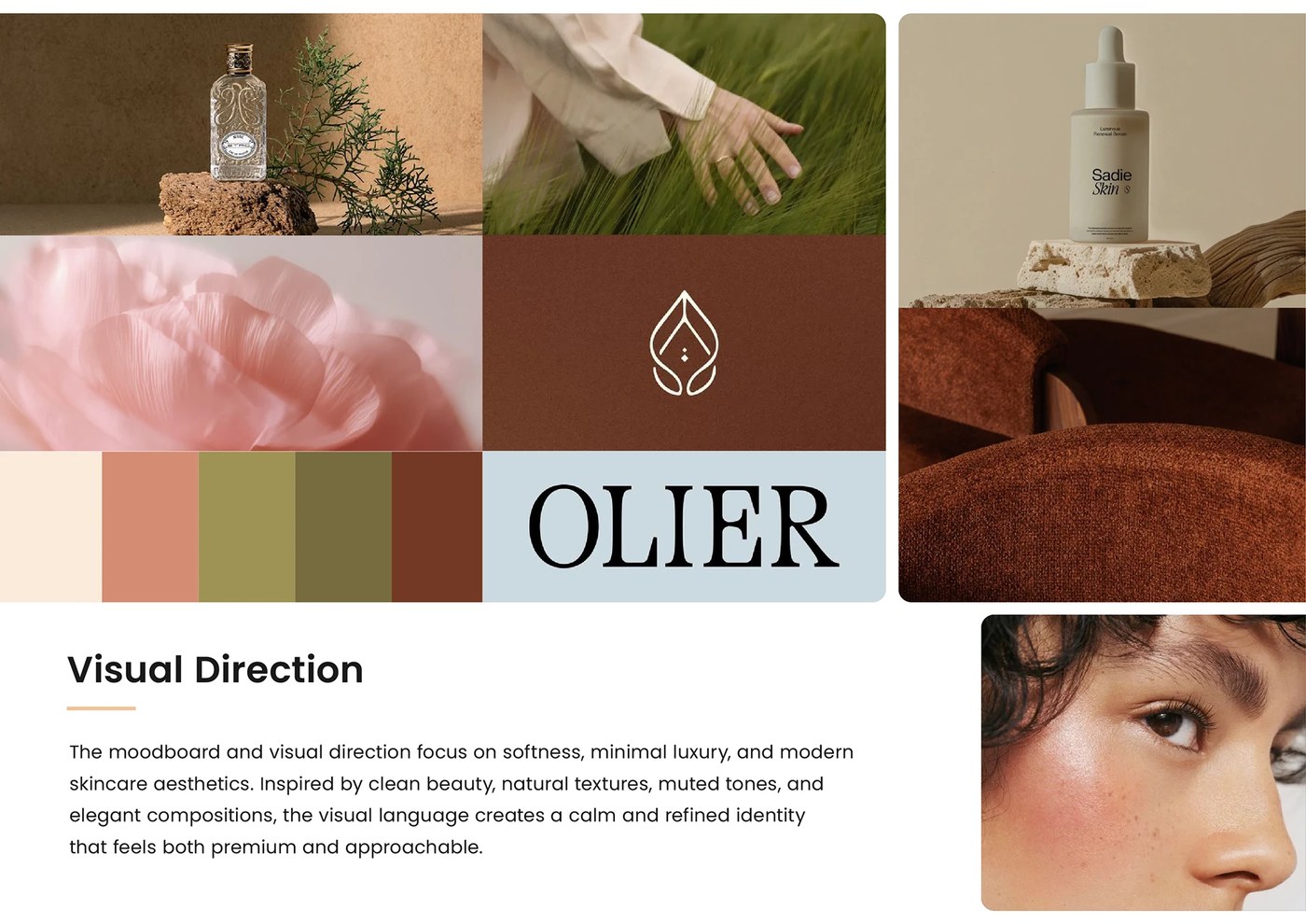skincare packaging design wellness branding brand identity model and packaging by Snehashis Paul