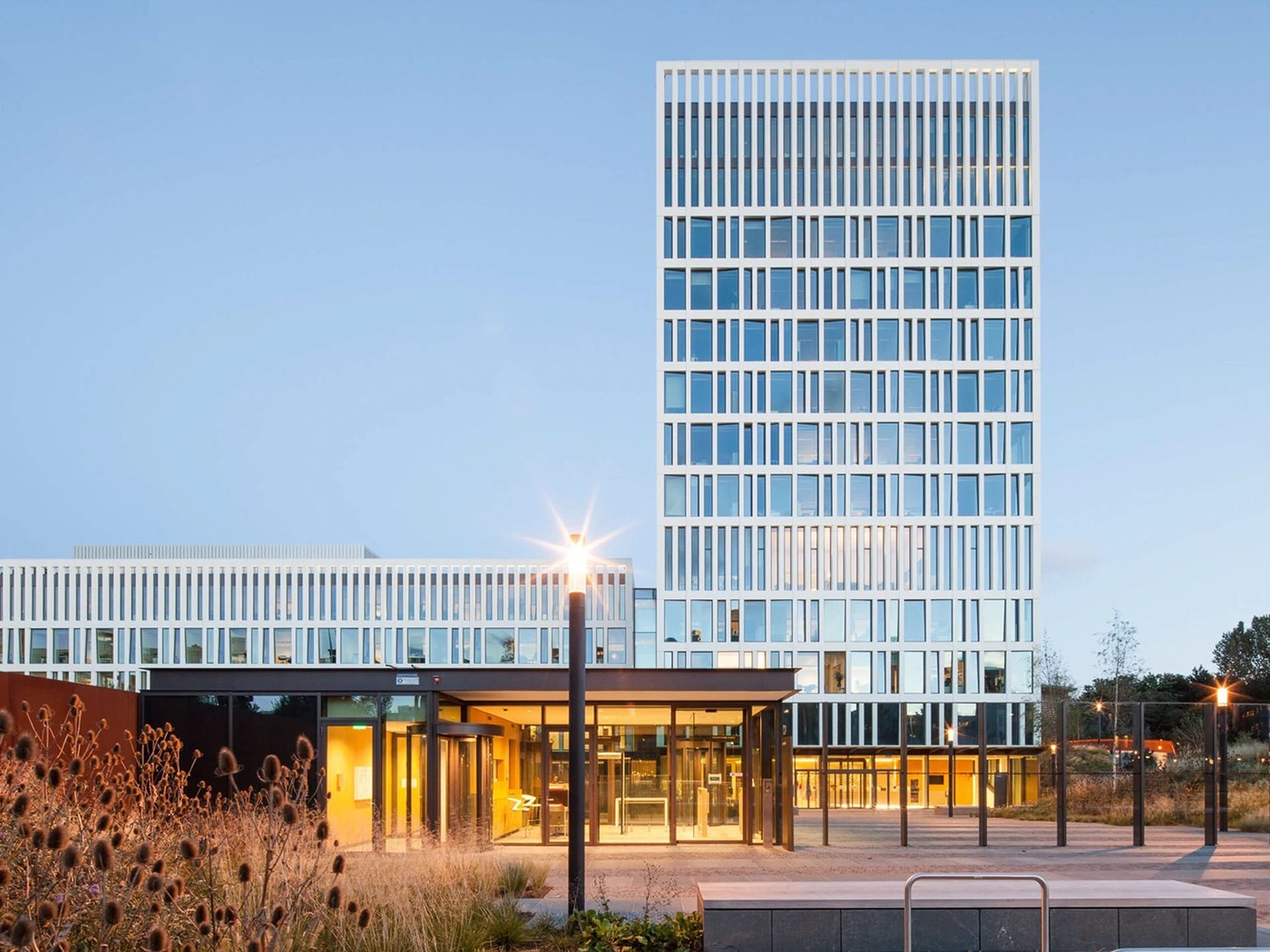 Eurojust headquarters building exterior setting the context for spatial design
