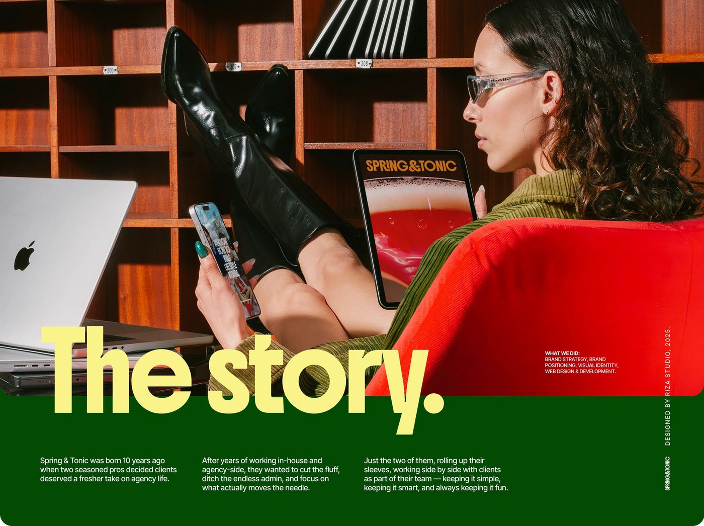 Visual Identity: Spring & Tonic by Ricardo Chacoa