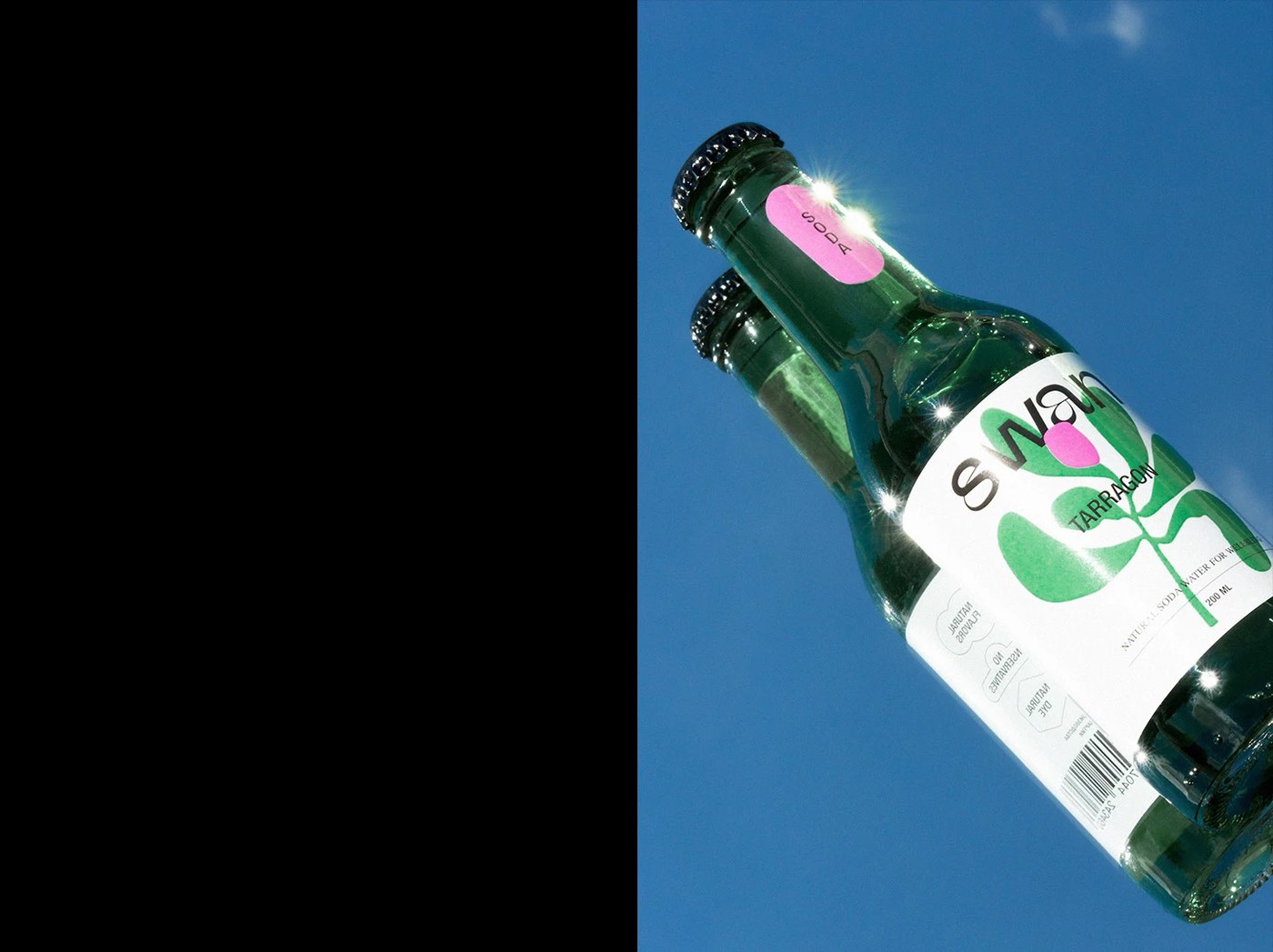 Swan soda packaging design full range by Orchidea Agency