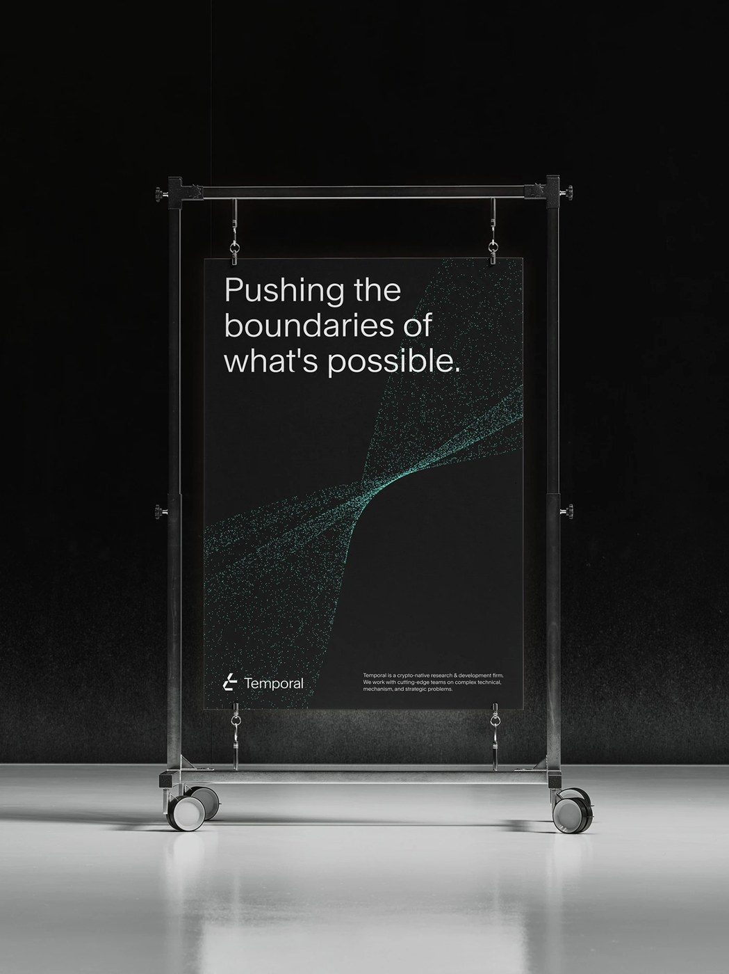 Interactive application screens utilizing the generative brand identity system.