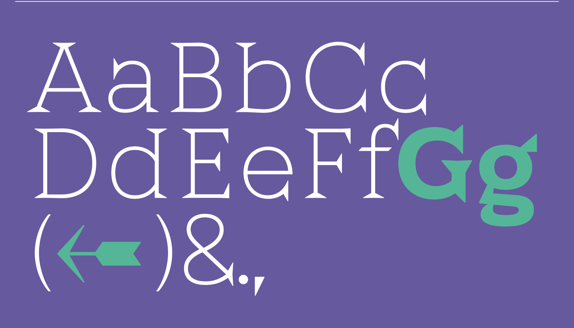 Animated glyph specimen demonstrating Thorn Serif variable typography font weights