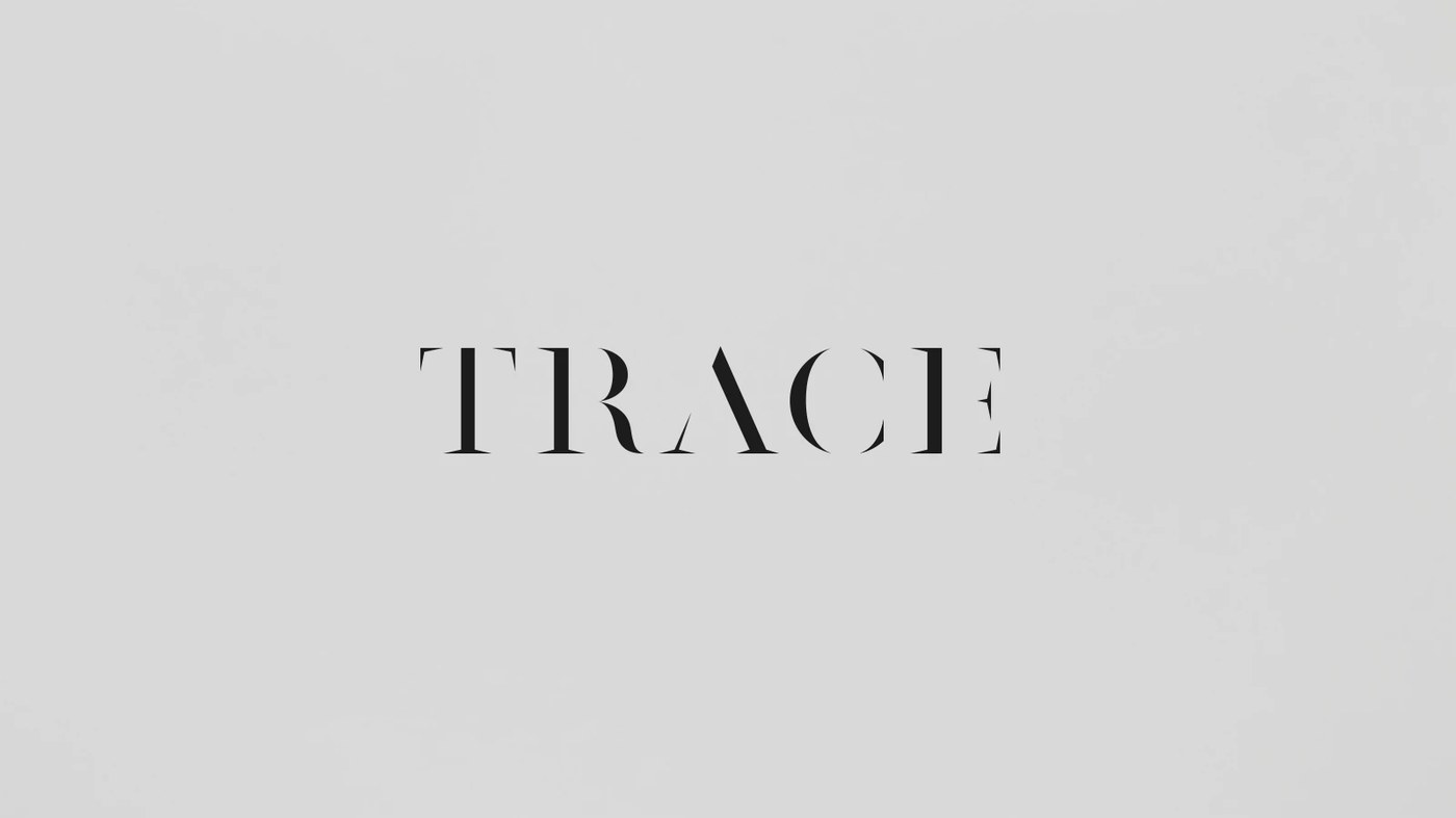 Trace Magazine editorial design masthead typography by SocioDesign