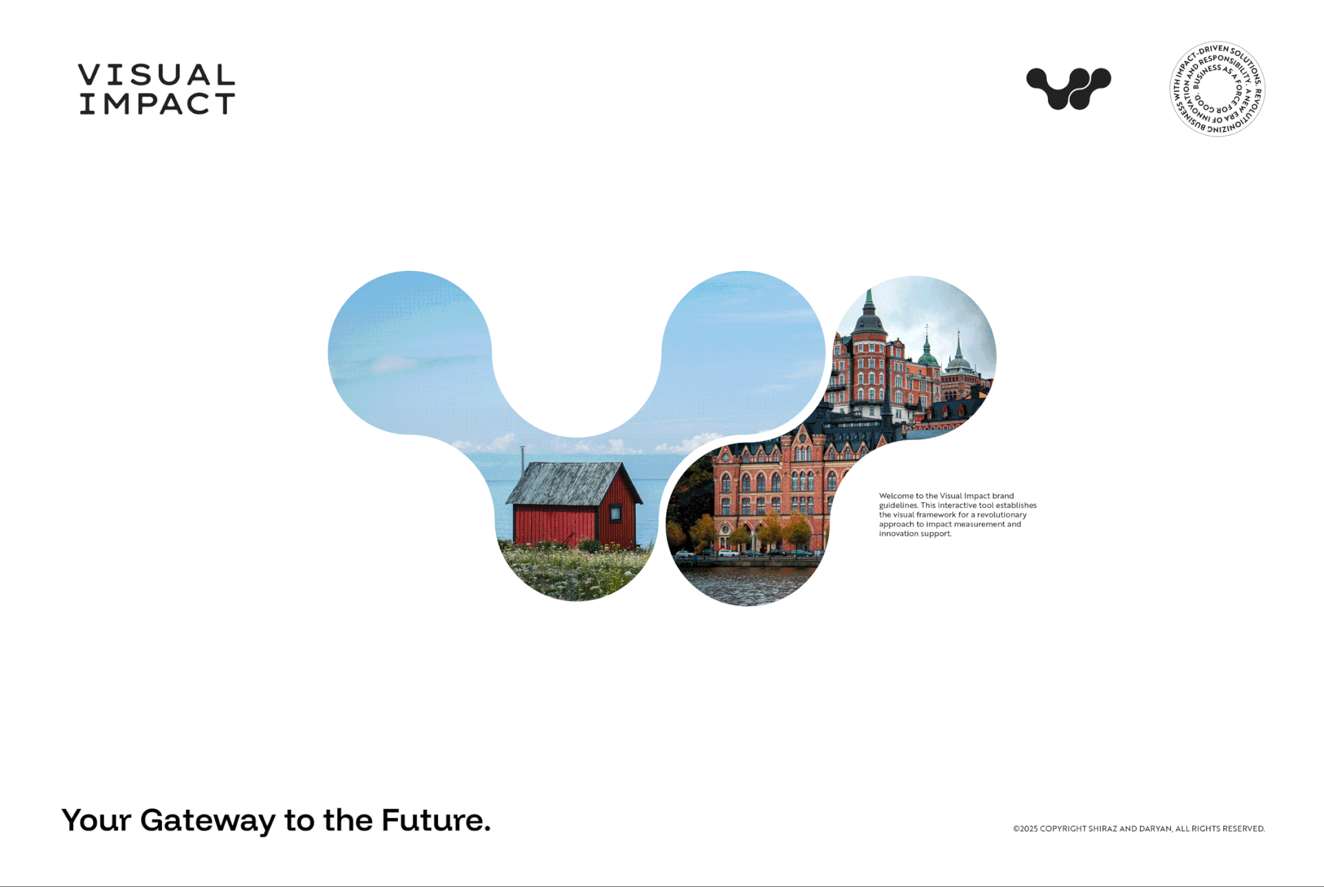 Brand Identity Design: Visual Impact by Shiraz & Daryan