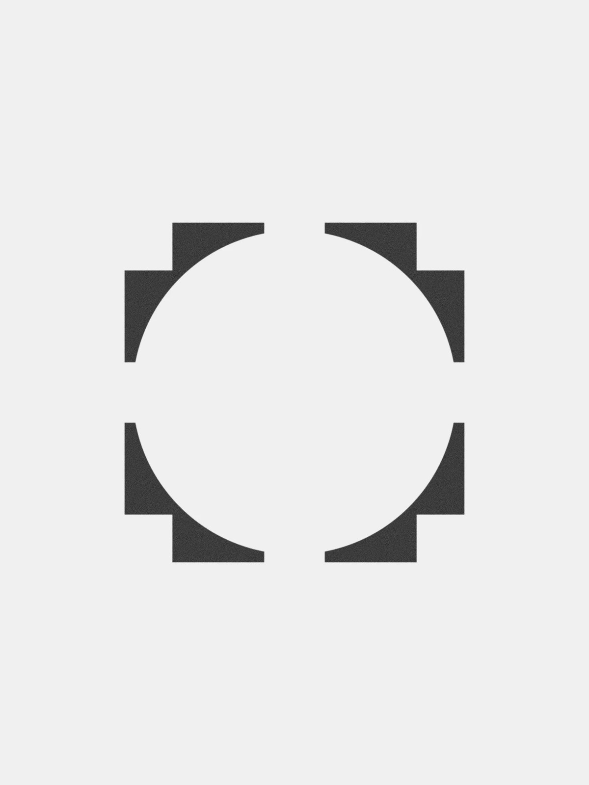 Standalone geometric unification symbol from the Union visual identity by Two Times Elliott