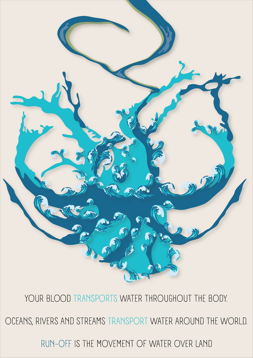 your human world editorial illustration tom whiteley editorial layout design