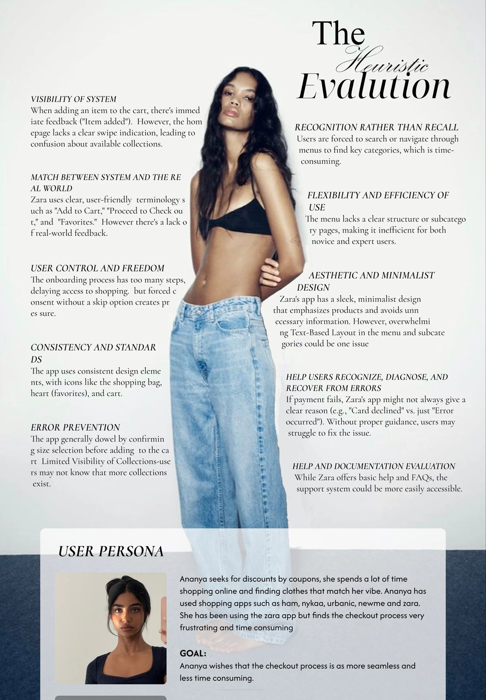 rediseño de la aplicación zara diseño ui ux proceso de navegación móvil experiencia de usuario