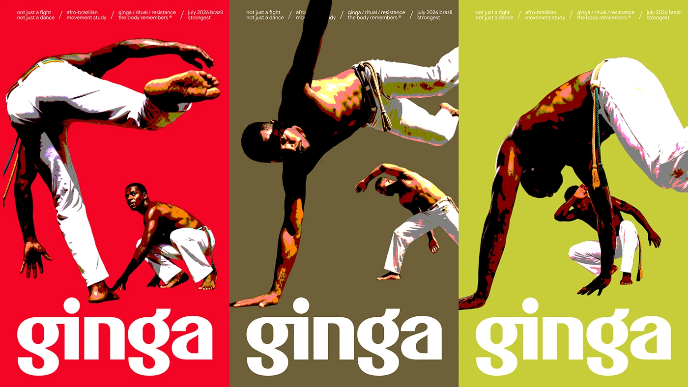Ginga print identity and branding collateral details