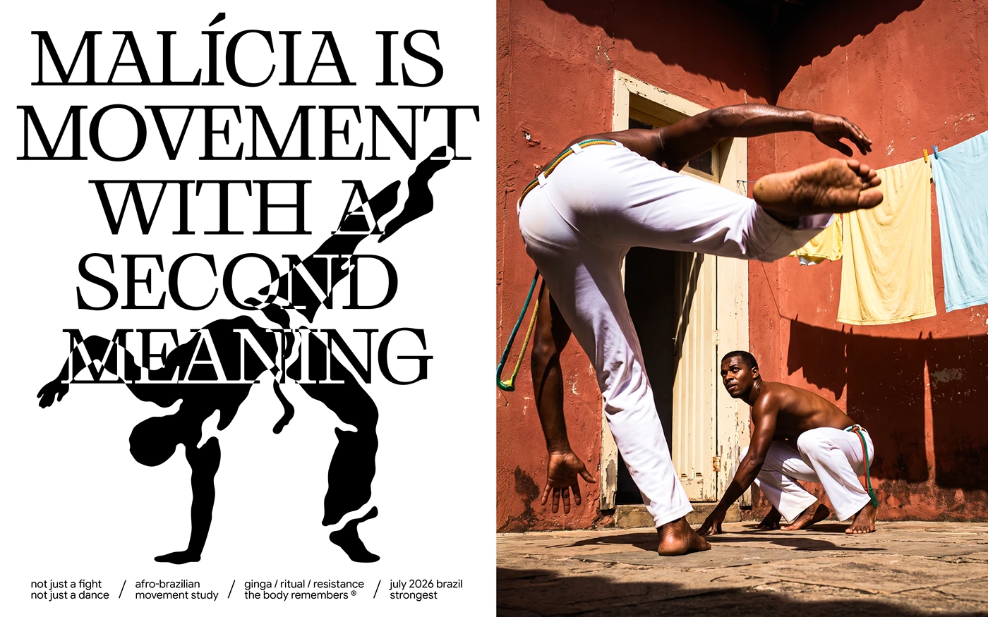 Branding System for Ginga Capoeira Cultural Project